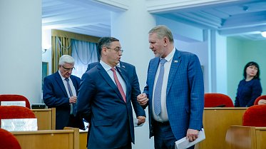 Заседание Законодательного Собрания Оренбургской области